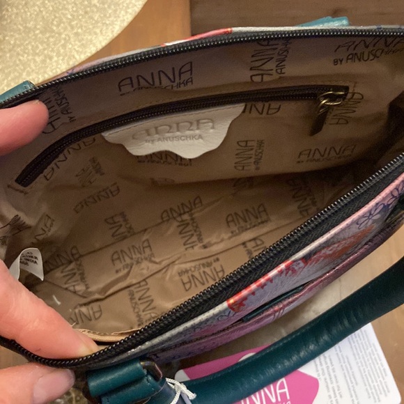 Anna By Anuschka Butterfly Handbag - Picture 3 of 3